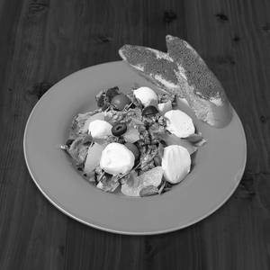 Citrus Arugula Salad with Bocconcini