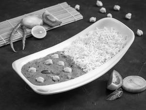 Chatpate Chole With Rice  Bowll