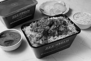 Zeeshan Royal Chicken Mughlai Biryani With Extra Ghee