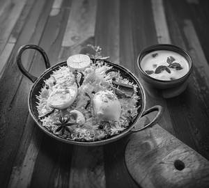 Egg Hyderabadi Biryani