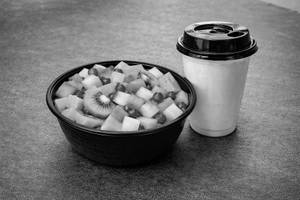 Iftar Special Fruit Bowl + Apple Milkshakes