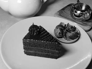 Eggless Choco Truffle Pastry