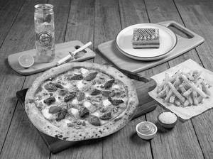 Veg Pizza Dessert Combo