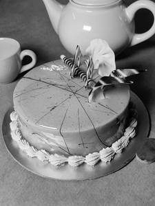 Cake Mocha Cream Eggless