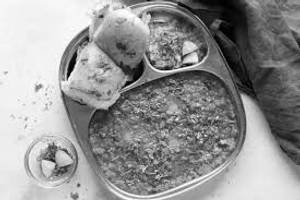 Oil pav bhaji
