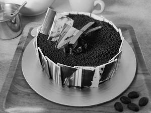 Cake Coffee Crumble Eggless