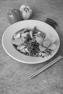 Stir Fried Chicken with Chinese Vegetables 