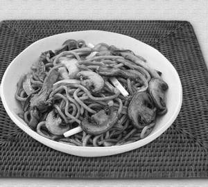 Mushroom Noodles