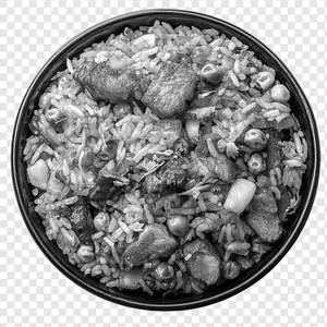Schezwan non veg fried rice