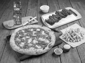 Non Veg Pizza Wings Combo