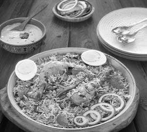 Special Thokku Chicken Biryani