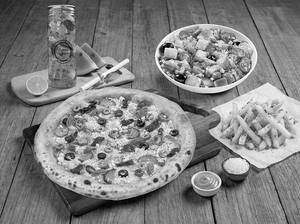 Veg Pizza Salad Combo