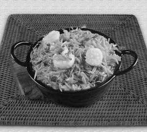 Prawns Schezwan Rice