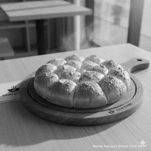 Round Cheese Garlic