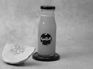 Sweet Melon Juice  (Muskmelon, Cold Pressed, Vegan)