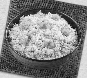 Egg Prawns Rice