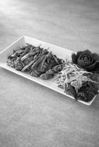 Stir Fried Fish with Ginger & Spring Onion 
