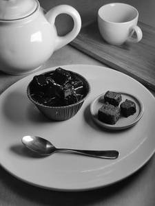 Brownie In Choco Sauce