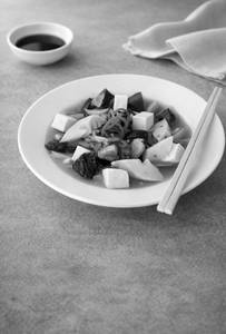Bok Choy, Chinese Mushroom & Tofu 