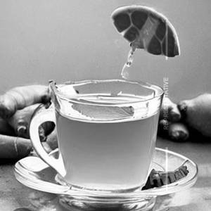 Ginger lemon tea