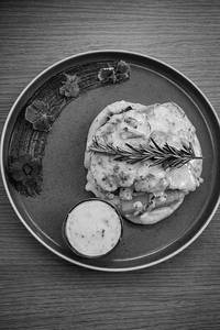 Grilled Chicken With Truffle Oil