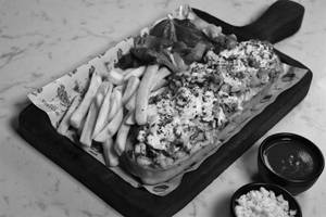 Open Chicken & Spinach Sandwich