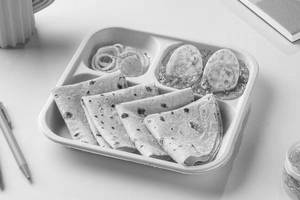 Egg Masala With Chapati Mealbox