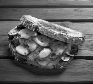 Garlic Mushroom Sandwich