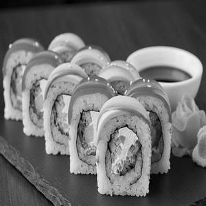 Vegetable Rainbow Rolls (6 Pcs)