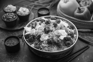 Chilli Pork Sausage Rice