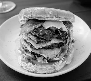 The Meathouse Supreme Cheeseburger