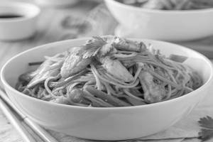 Chicken Singapuri Noodles