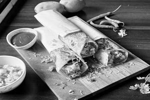 Paneer Mushroom Roll