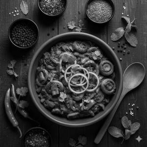 Mushroom Do Pyaza