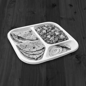 Mix veg and roti [4 pieces]