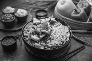 Veg Pan Fried Noodles