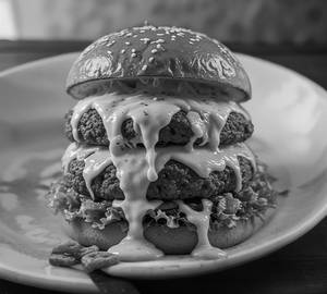 Veg Double Cheese Burger