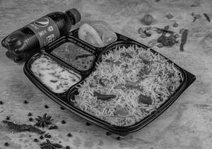 Veg Biryani (half) + Pepsi (250 Ml)