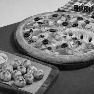 California Pizza and Garlic Knots Combo