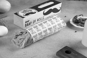 Egg Makhani Roll
