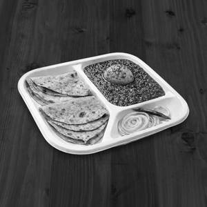 Egg masala and roti [4 pieces]