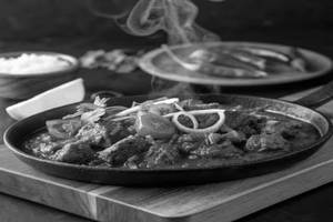 Mutton Tawa Masala.