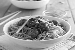 Chicken Manchurian Noodles