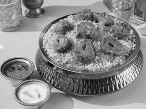 Soya Chaap Biryani (Veg)