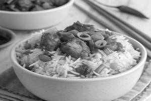 Chicken Manchurian Rice