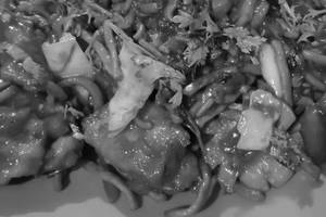 Chicken fried dry