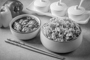 Chicken Manchurian Noodles