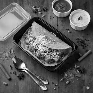 Cheese Rawa Masala Dosa