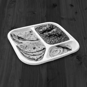 Chicken kalimirch and roti [4 pieces]