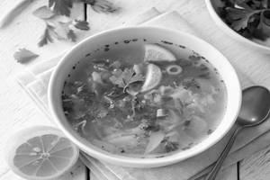 Lemon Coriander Soup